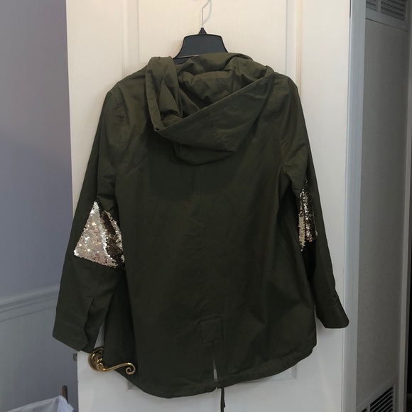 Sam Edelman Jackets & Blazers - NWT Sam Edelman Sequin Elbow Patch Jacket.